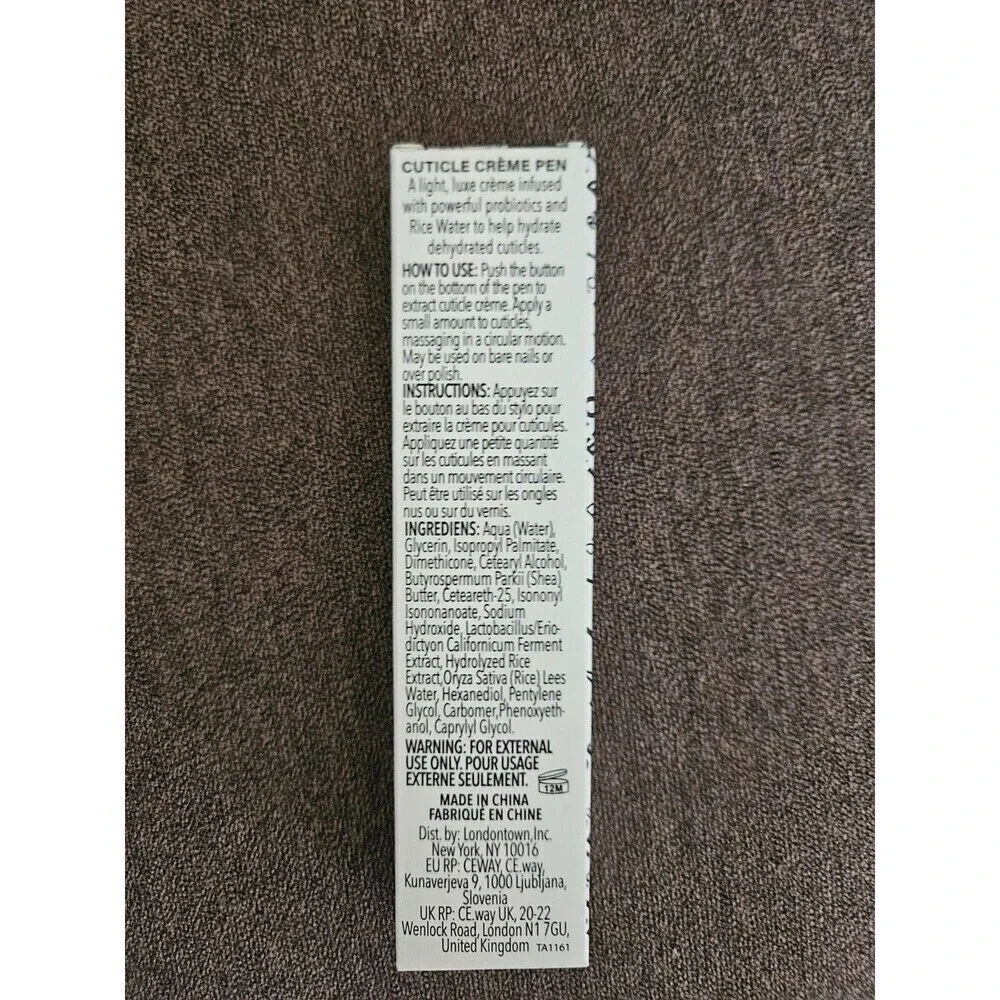 LONDONTOWN Cuticle Crème Pen 2.5ml/0.09 fl‎ oz - BRAND NEW SEALED